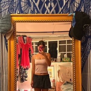 Free People Plaid Bubble Skirt